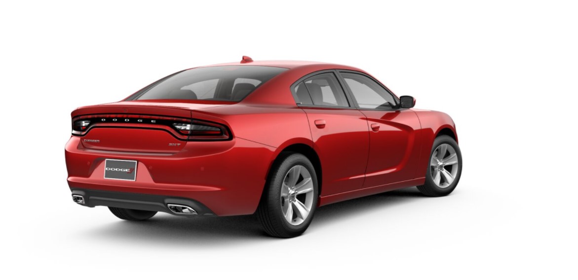 2018 Dodge Charger SXT Rear Red Exterior